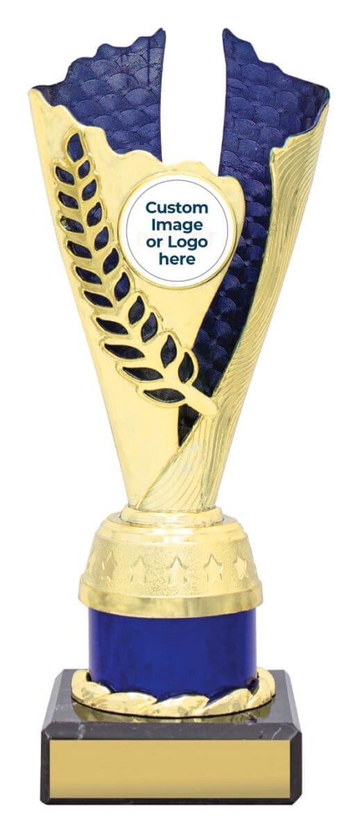 Enigma Gold Blue Trophy Cup - Image 2