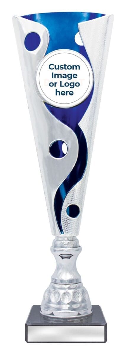 Megstiva Silver Blue Cup