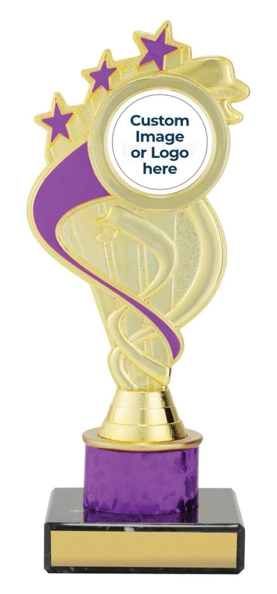 Majestar Gold Purple Trophy - Image 2