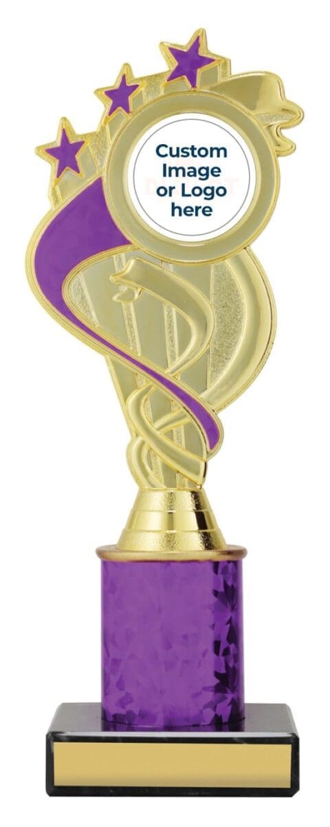 Majestar Gold Purple Trophy - Image 3