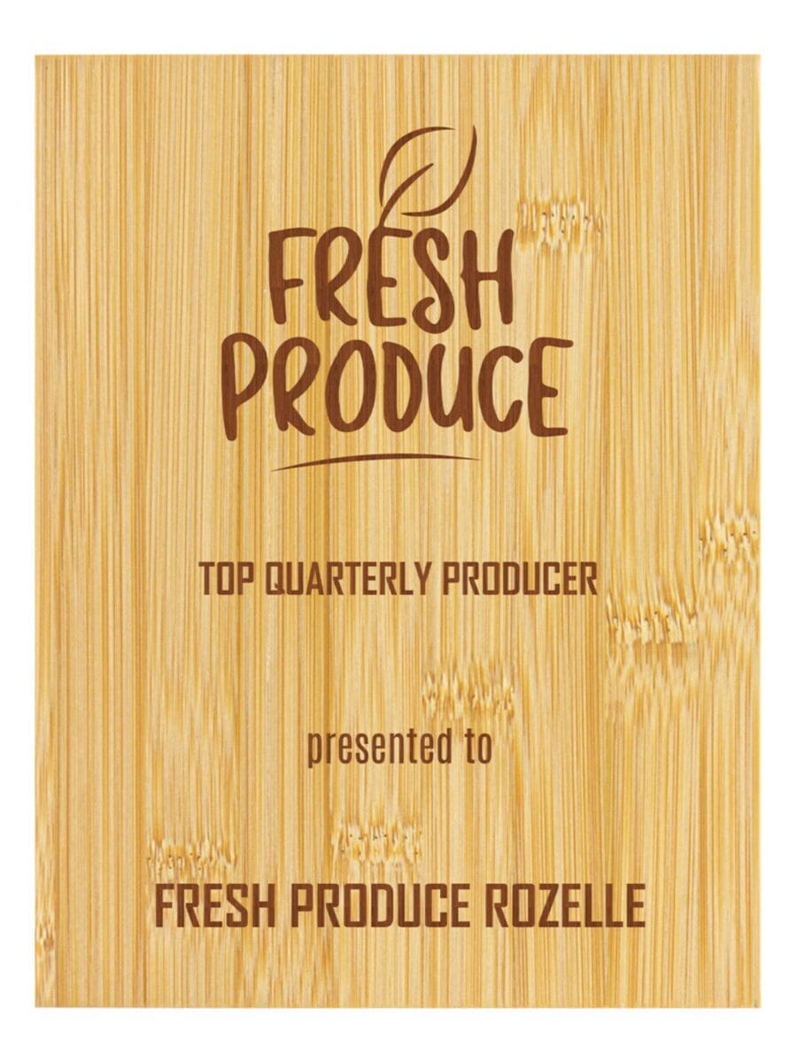 Verdant Bamboo Plaque